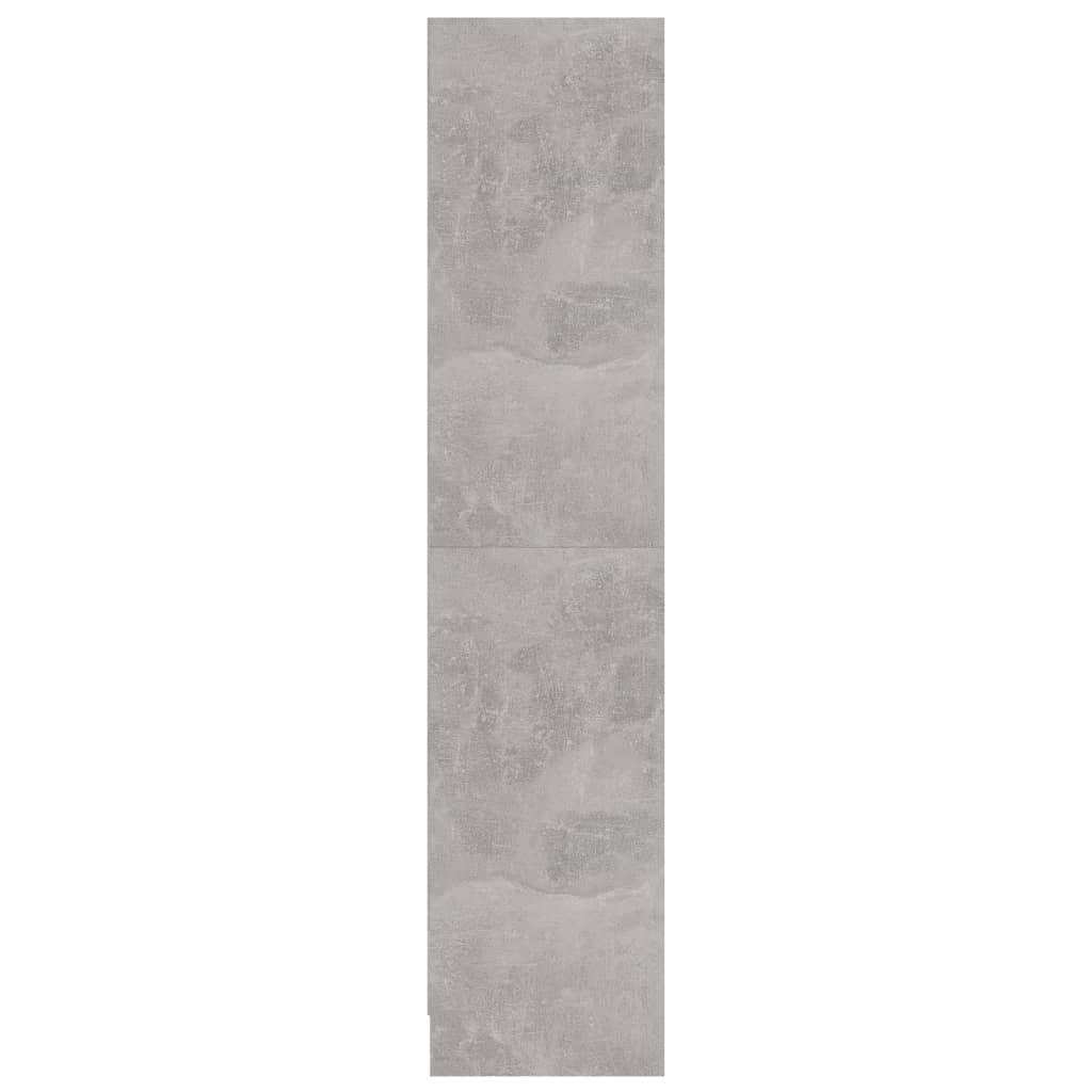 vidaXL 3-poziomowy regał, betonowy szary, 60x24x109 cm, płyta wiórowa