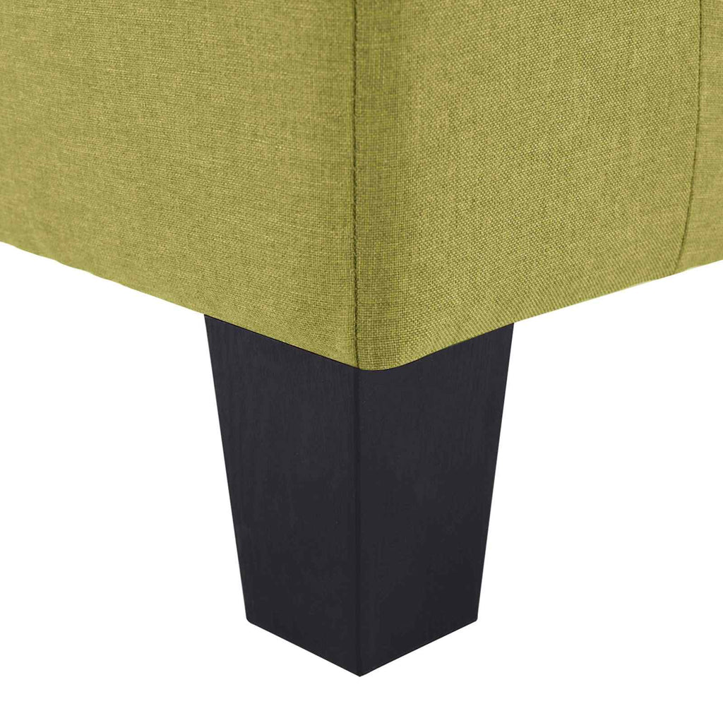 vidaXL Sofa Zielony tkanina