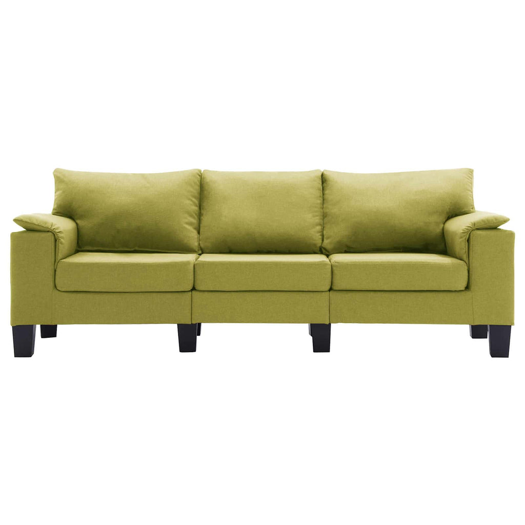 vidaXL Sofa Zielony tkanina