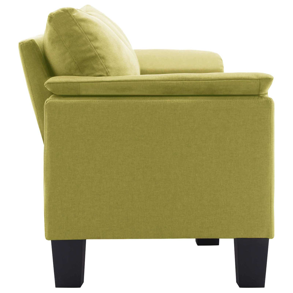 vidaXL Sofa Zielony tkanina