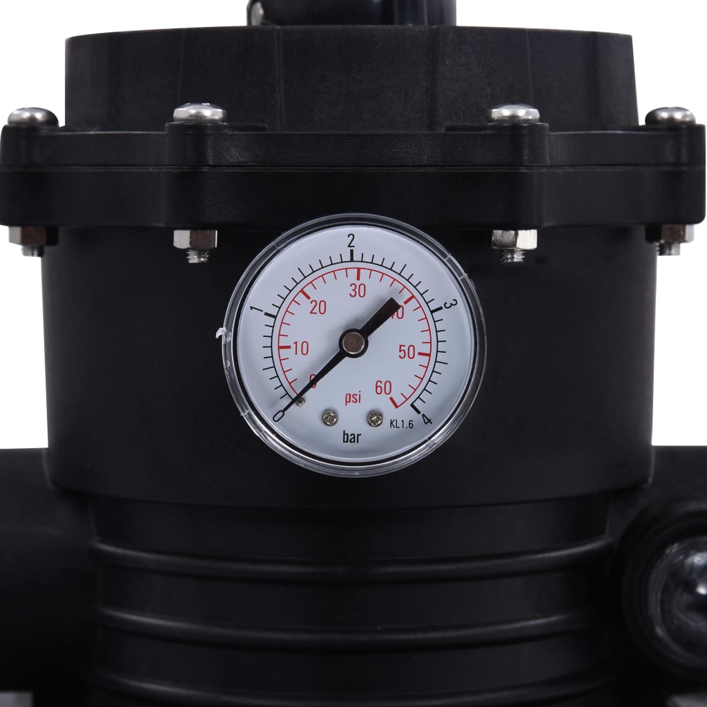 vidaXL Piaskowa pompa filtrująca z zegarem, 530 W, 10980 L/h