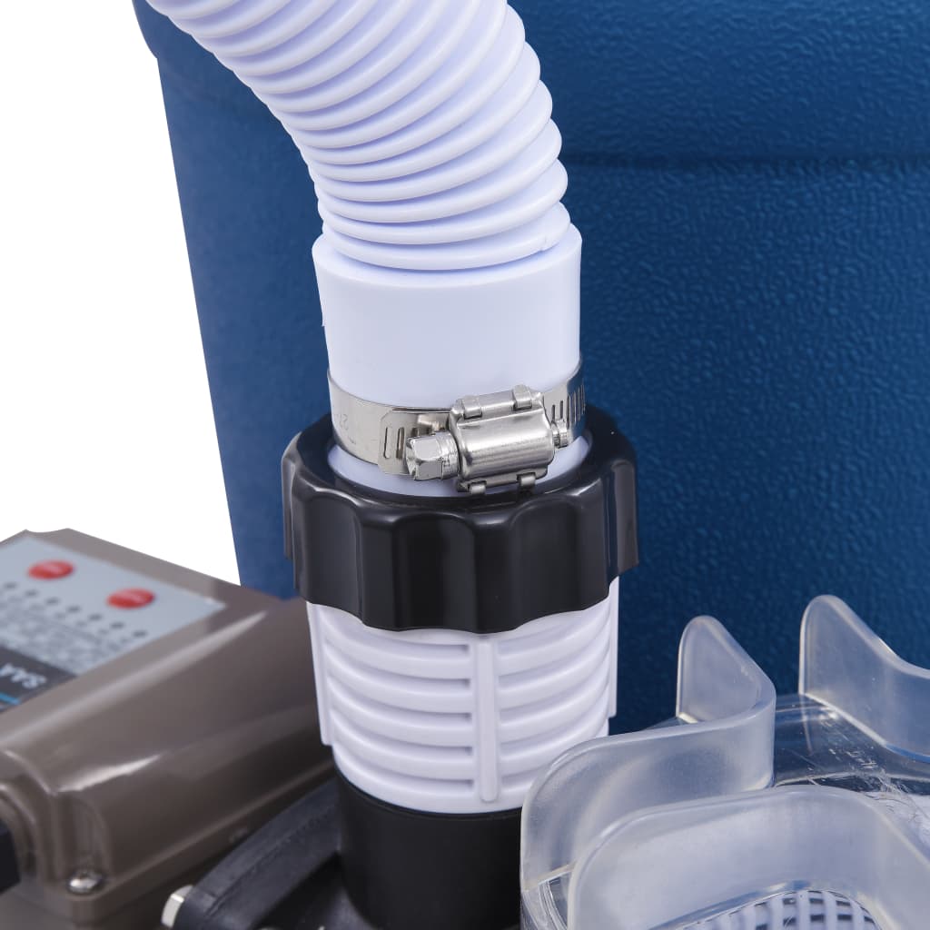 vidaXL Piaskowa pompa filtrująca z zegarem, 530 W, 10980 L/h
