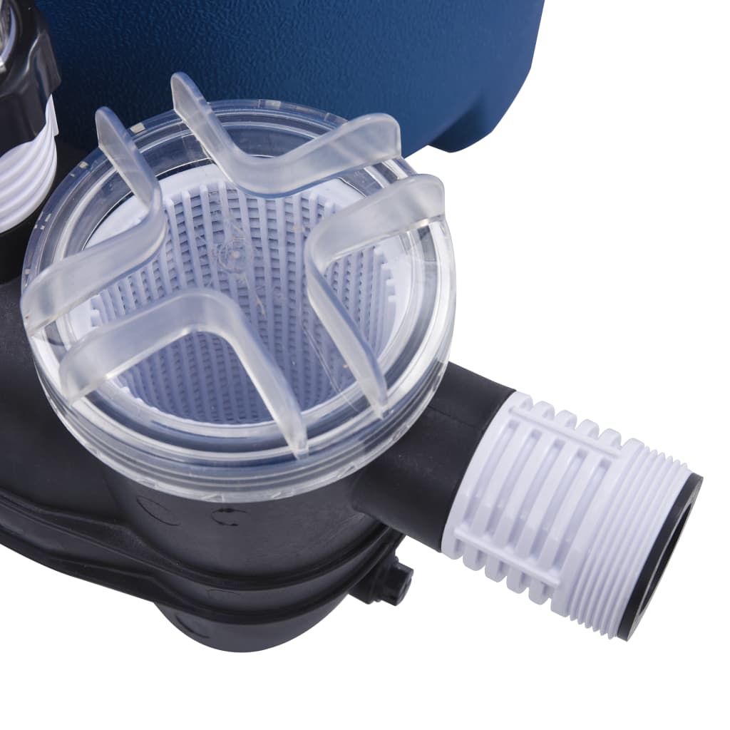 vidaXL Piaskowa pompa filtrująca z zegarem, 530 W, 10980 L/h