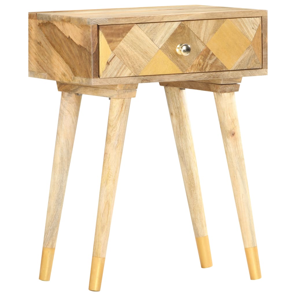 vidaXL Szafka nocna, 43x30x58 cm, lite drewno mango