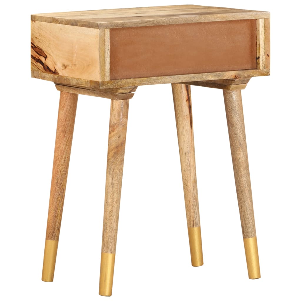 vidaXL Szafka nocna, 43x30x58 cm, lite drewno mango