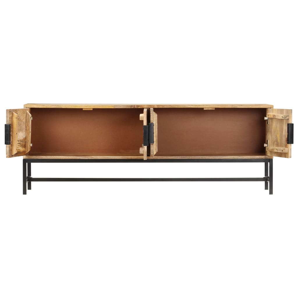 vidaXL Szafka pod telewizor, 140x30x50 cm, lite drewno mango