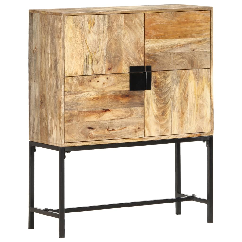 vidaXL Szafka, 80x30x100 cm, lite drewno mango