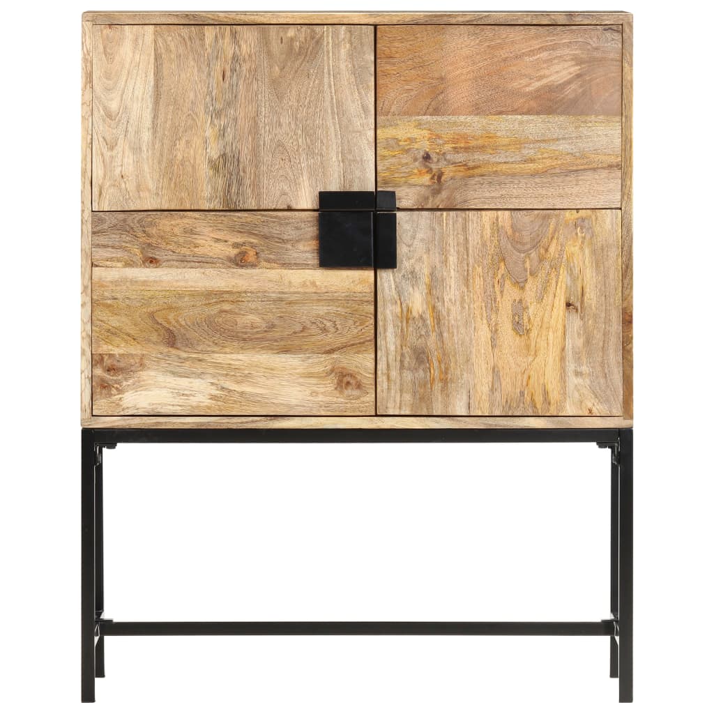 vidaXL Szafka, 80x30x100 cm, lite drewno mango