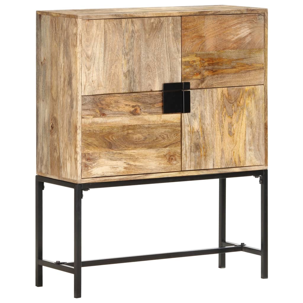 vidaXL Szafka, 80x30x100 cm, lite drewno mango
