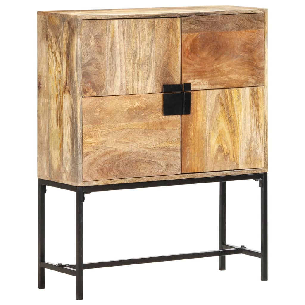 vidaXL Szafka, 80x30x100 cm, lite drewno mango