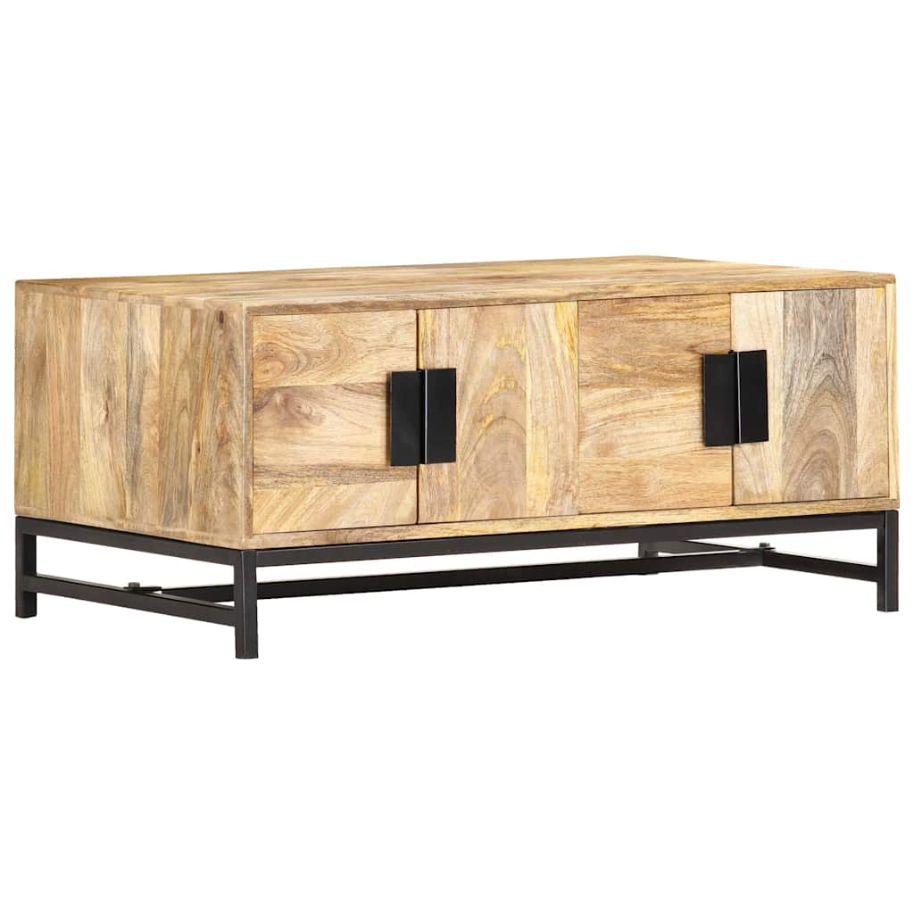 vidaXL Stolik kawowy, 90 x 55 x 40 cm, lite drewno mango