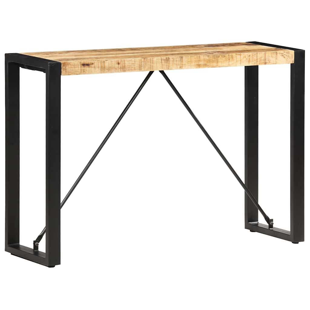 vidaXL Stolik typu konsola, 110 x 35 x 76 cm, lite drewno mango