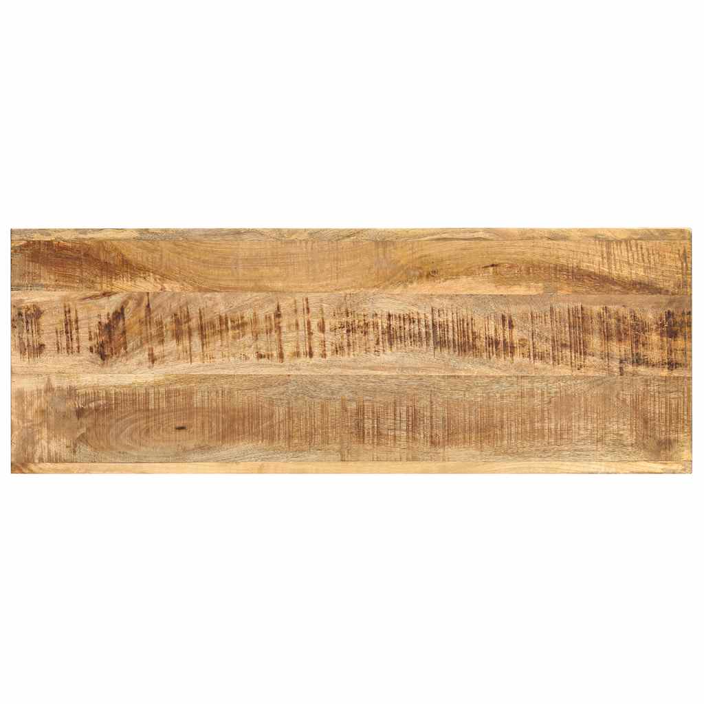 vidaXL Stolik typu konsola, 110 x 35 x 76 cm, lite drewno mango