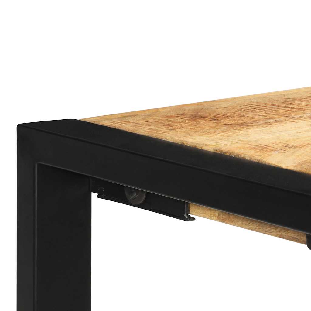 vidaXL Stolik typu konsola, 110 x 35 x 76 cm, lite drewno mango