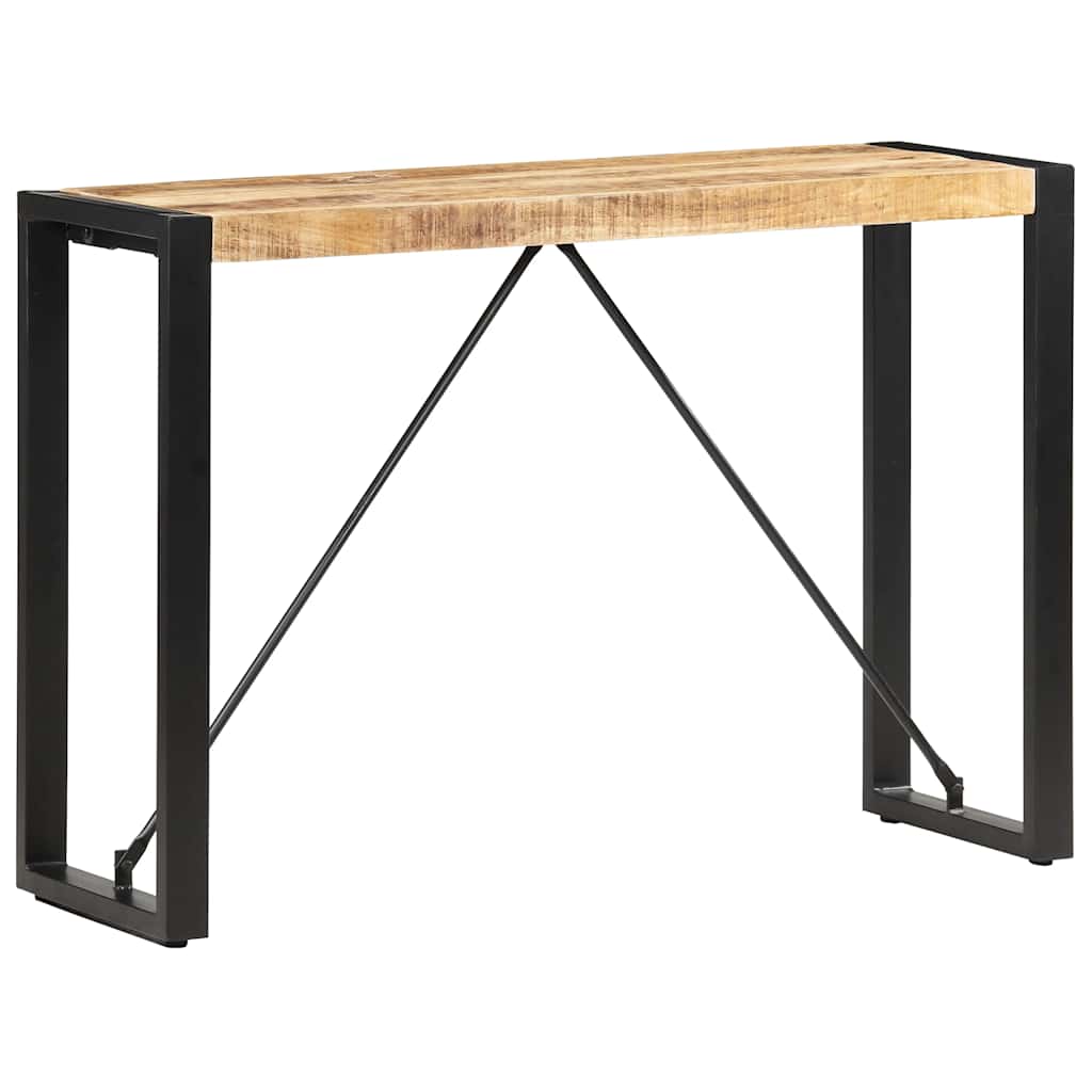 vidaXL Stolik typu konsola, 110 x 35 x 76 cm, lite drewno mango