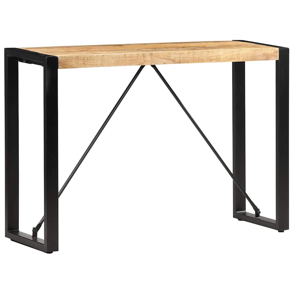 vidaXL Stolik typu konsola, 110 x 35 x 76 cm, lite drewno mango