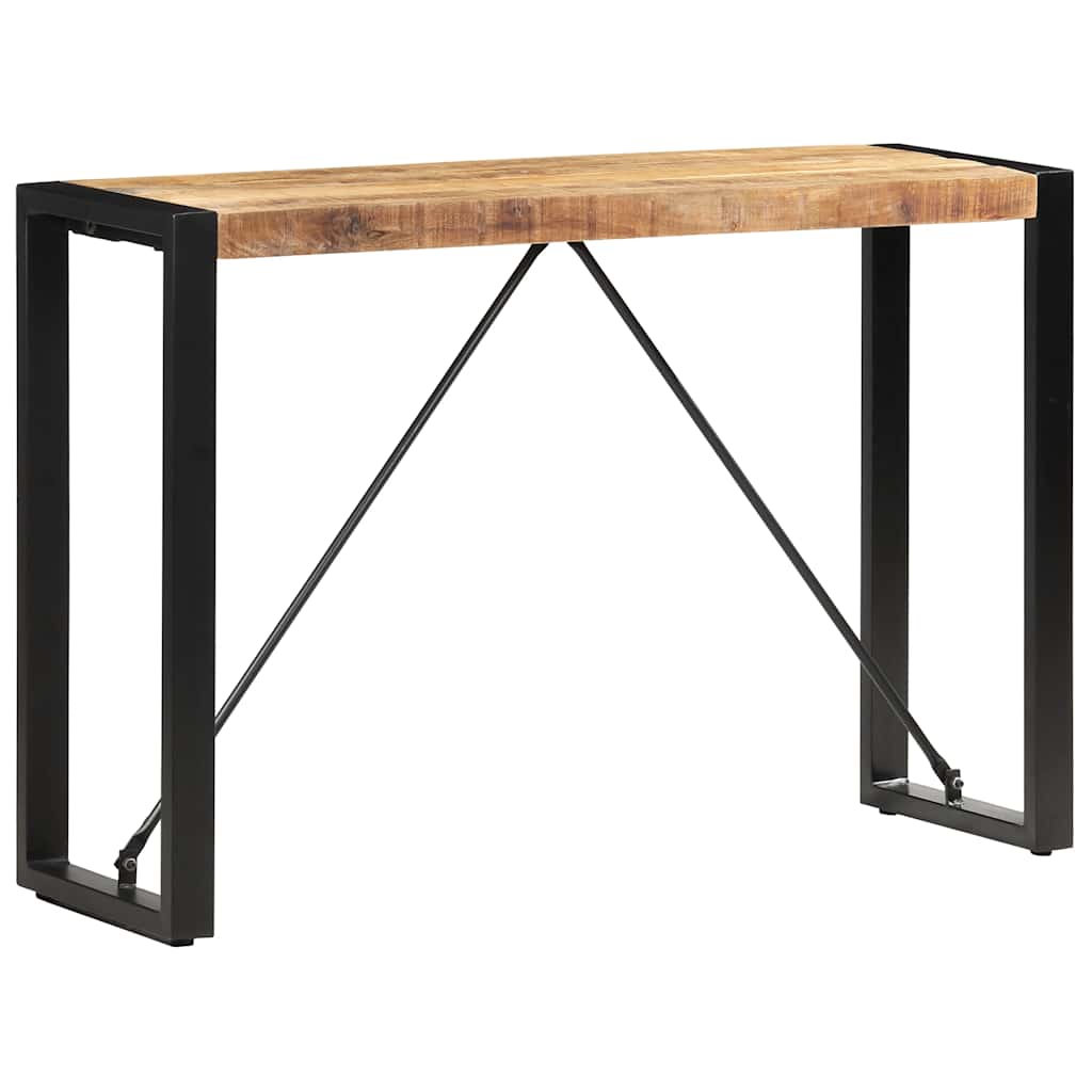 vidaXL Stolik typu konsola, 110 x 35 x 76 cm, lite drewno mango