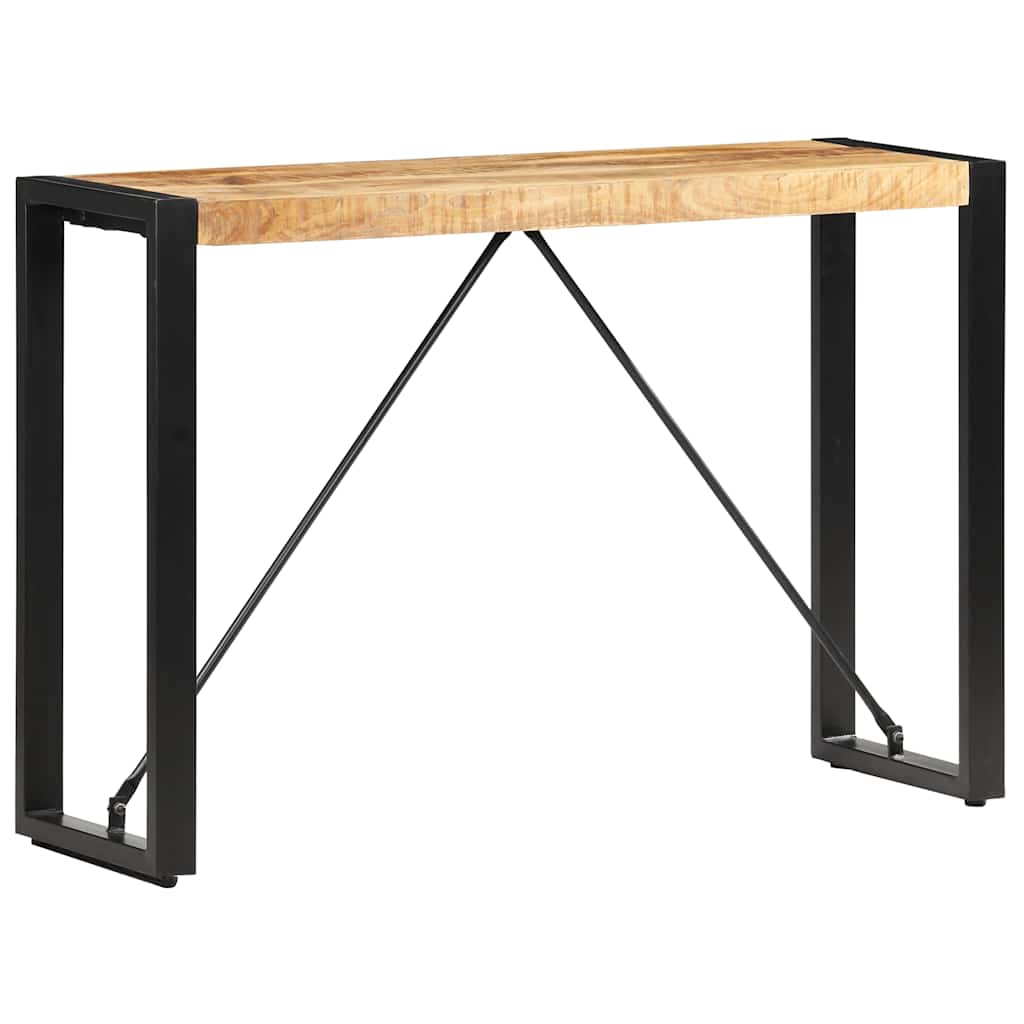 vidaXL Stolik typu konsola, 110 x 35 x 76 cm, lite drewno mango