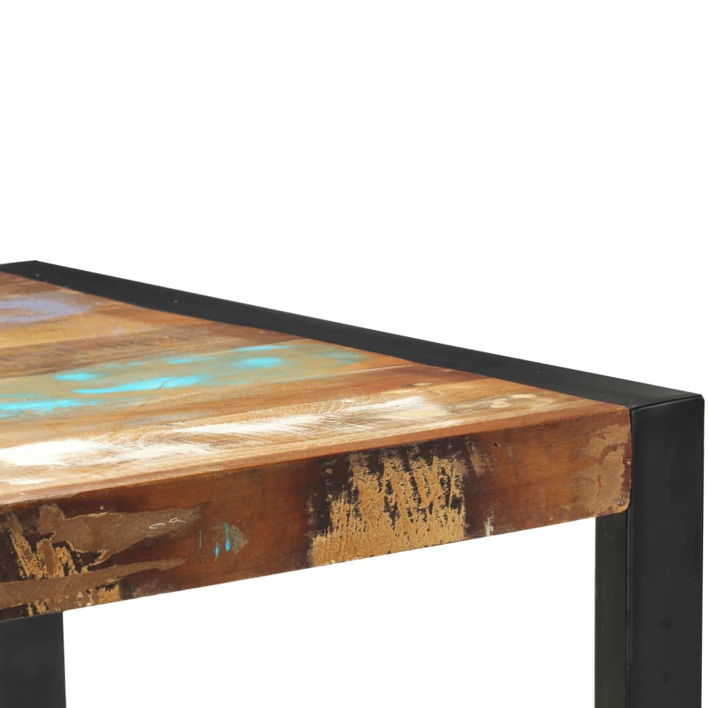 vidaXL Stolik typu konsola, 110 x 35 x 76 cm, lite drewno z odzysku