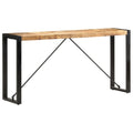 vidaXL Stolik typu konsola, 150 x 35 x 76 cm, lite drewno mango