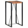 vidaXL Stolik barowy, 60 x 60 x 110 cm, lite drewno akacjowe