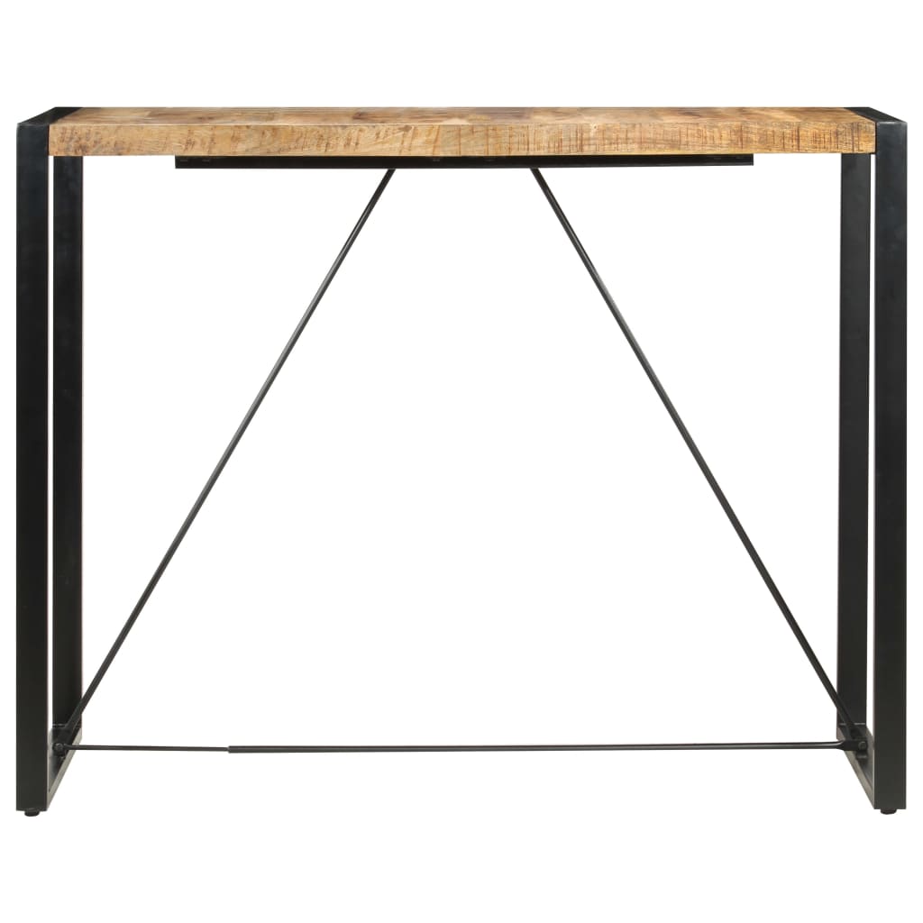 vidaXL Stolik barowy, 140x70x110 cm, lite drewno mango