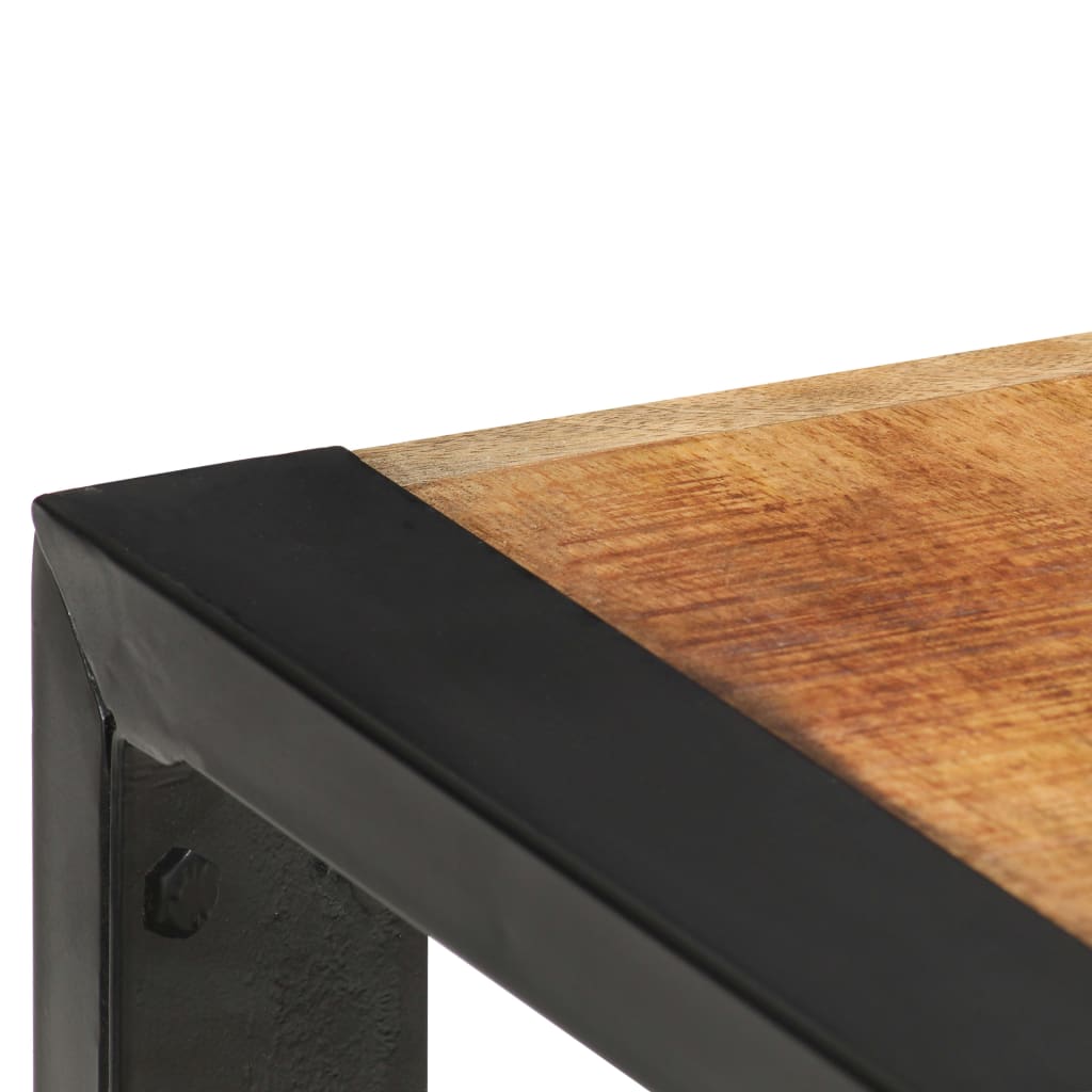 vidaXL Stolik barowy, 180x90x110 cm, lite drewno mango