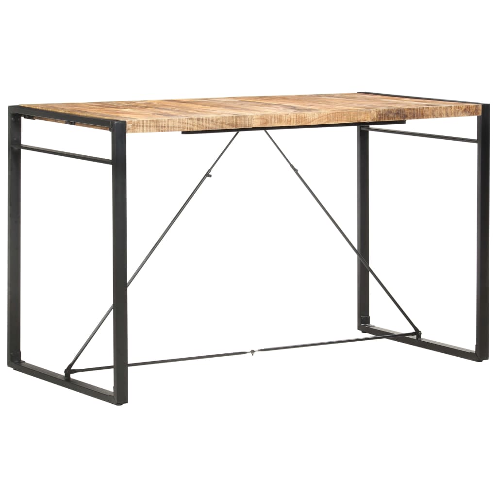 vidaXL Stolik barowy, 180x90x110 cm, lite drewno mango
