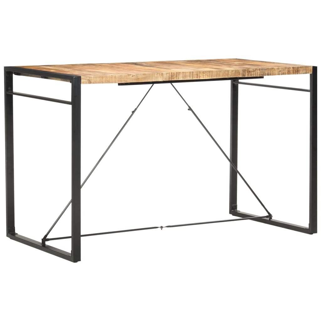 vidaXL Stolik barowy, 180x90x110 cm, lite drewno mango