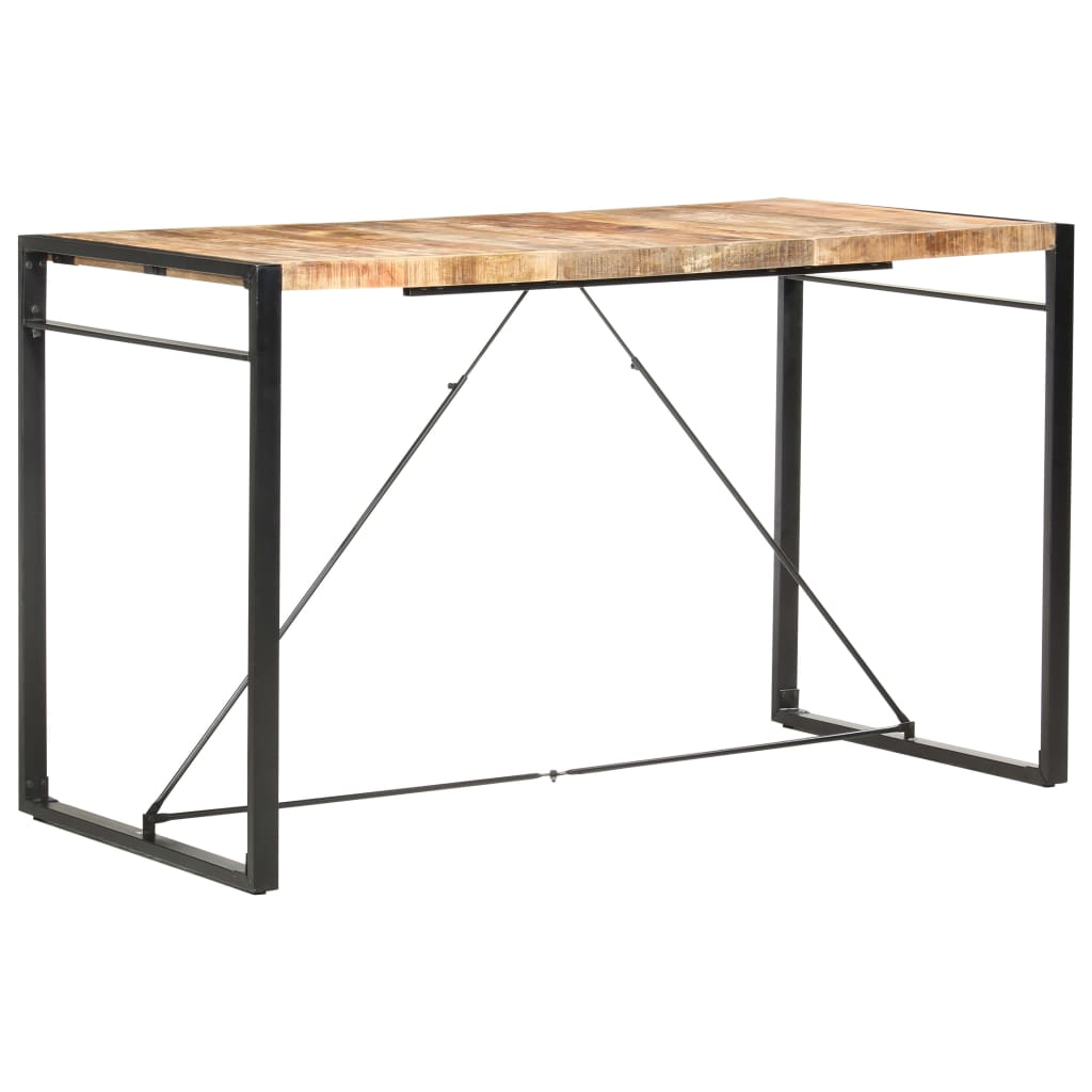 vidaXL Stolik barowy, 180x90x110 cm, lite drewno mango