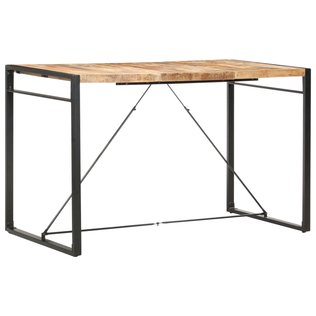 vidaXL Stolik barowy, 180x90x110 cm, lite drewno mango