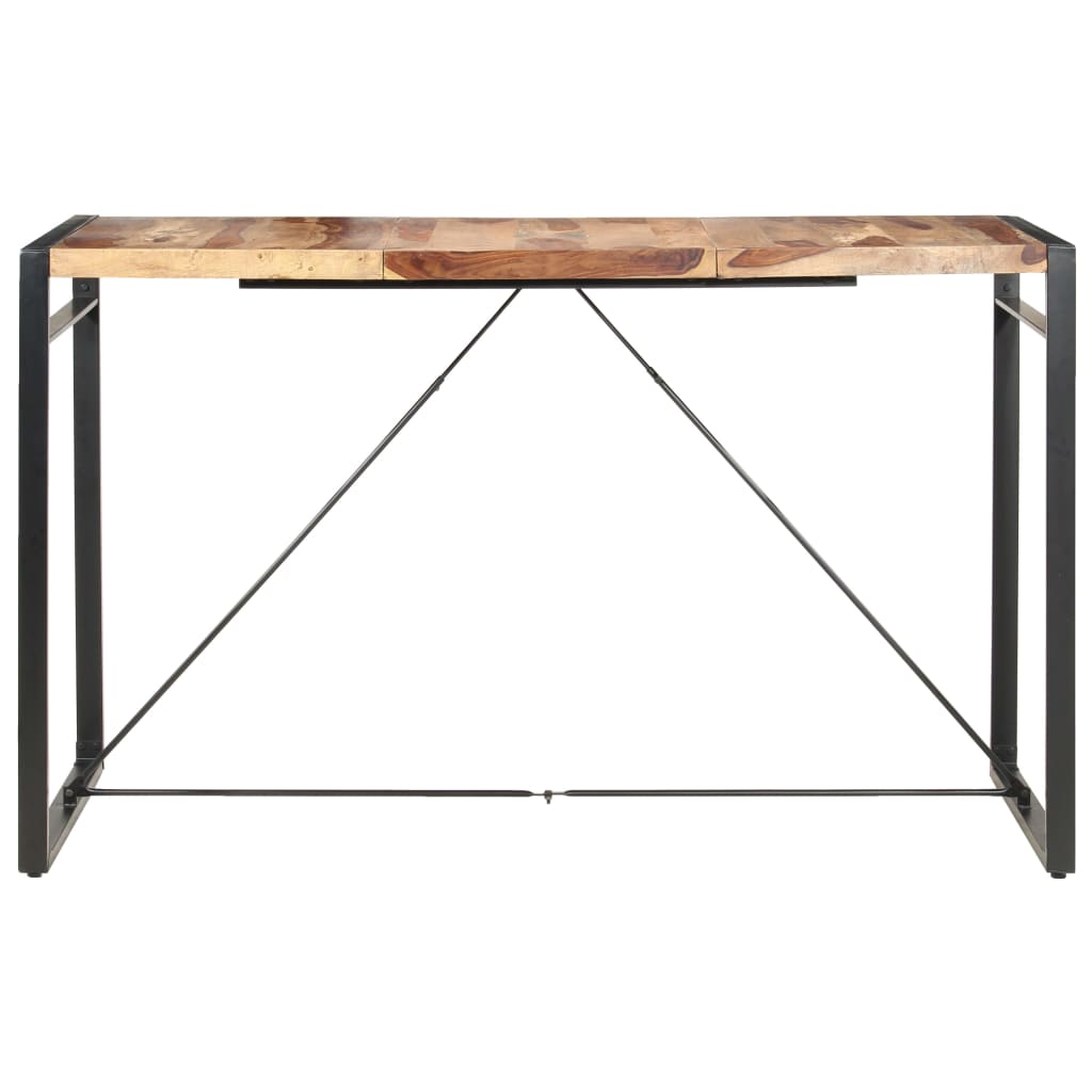 vidaXL Stolik barowy, 180x90x110 cm, lite drewno akacjowe