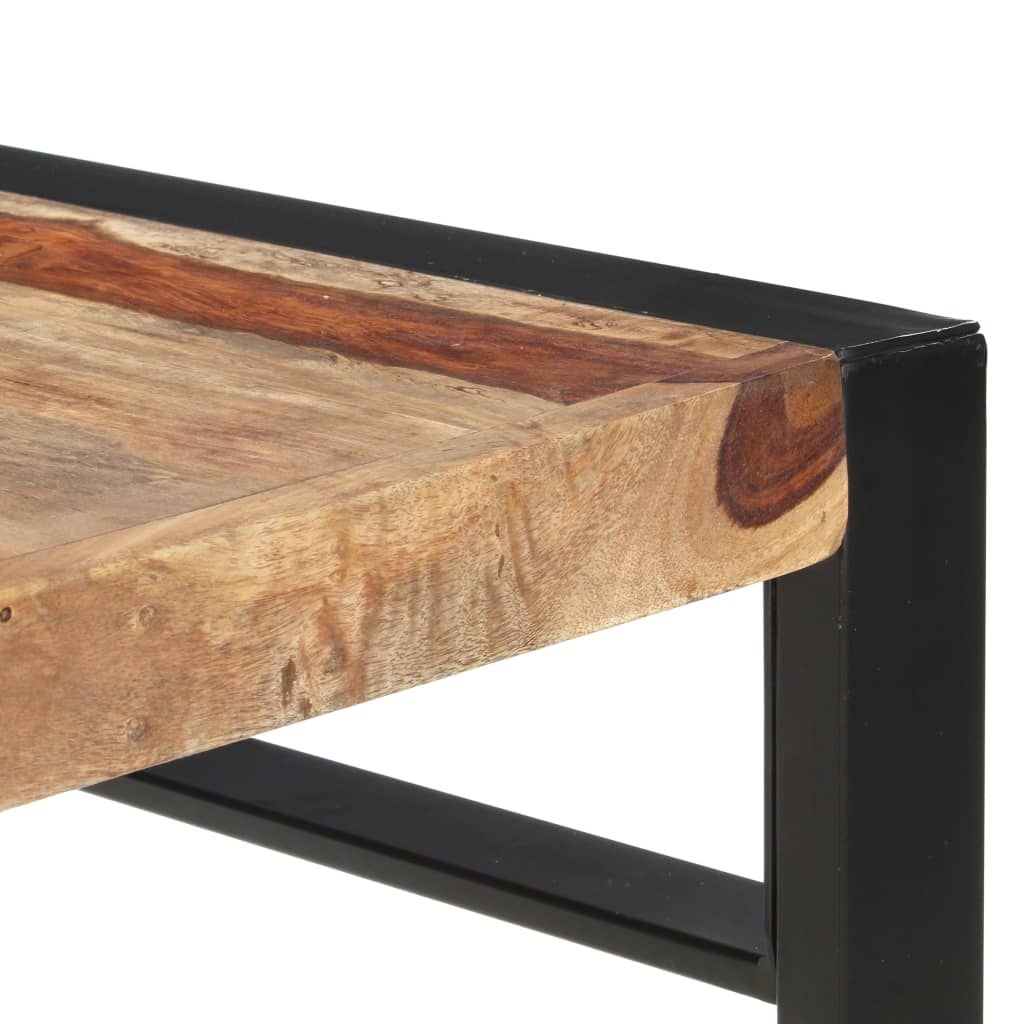 vidaXL Stolik barowy, 180x90x110 cm, lite drewno akacjowe