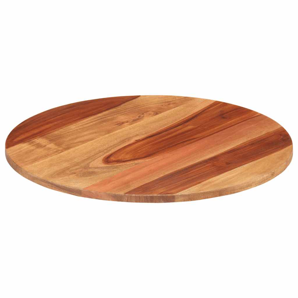vidaXL Blat stołu, lite drewno akacjowe, okrągły, 15-16 mm, 40 cm