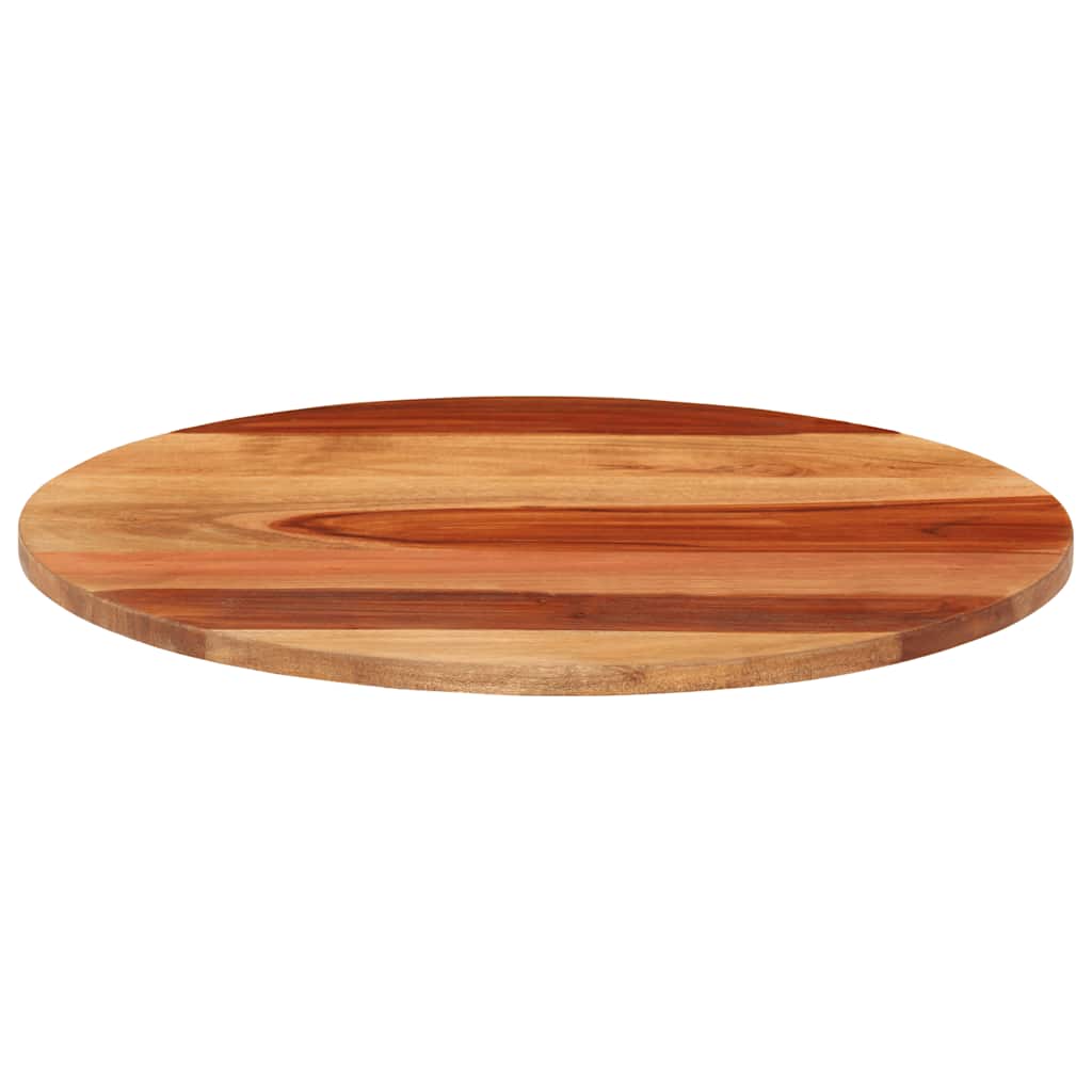 vidaXL Blat stołu, lite drewno akacjowe, okrągły, 15-16 mm, 40 cm