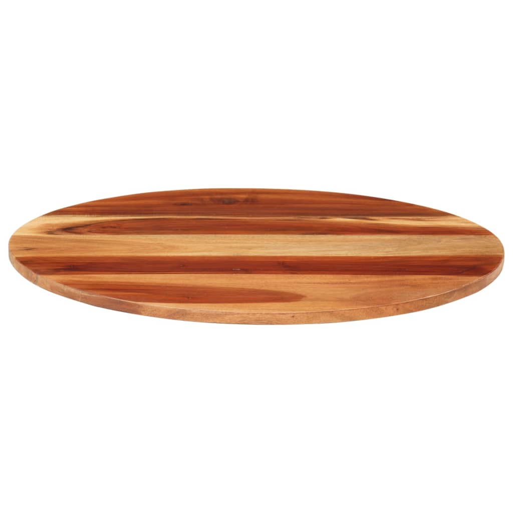 vidaXL Blat stołu, lite drewno akacjowe, okrągły, 15-16 mm, 60 cm