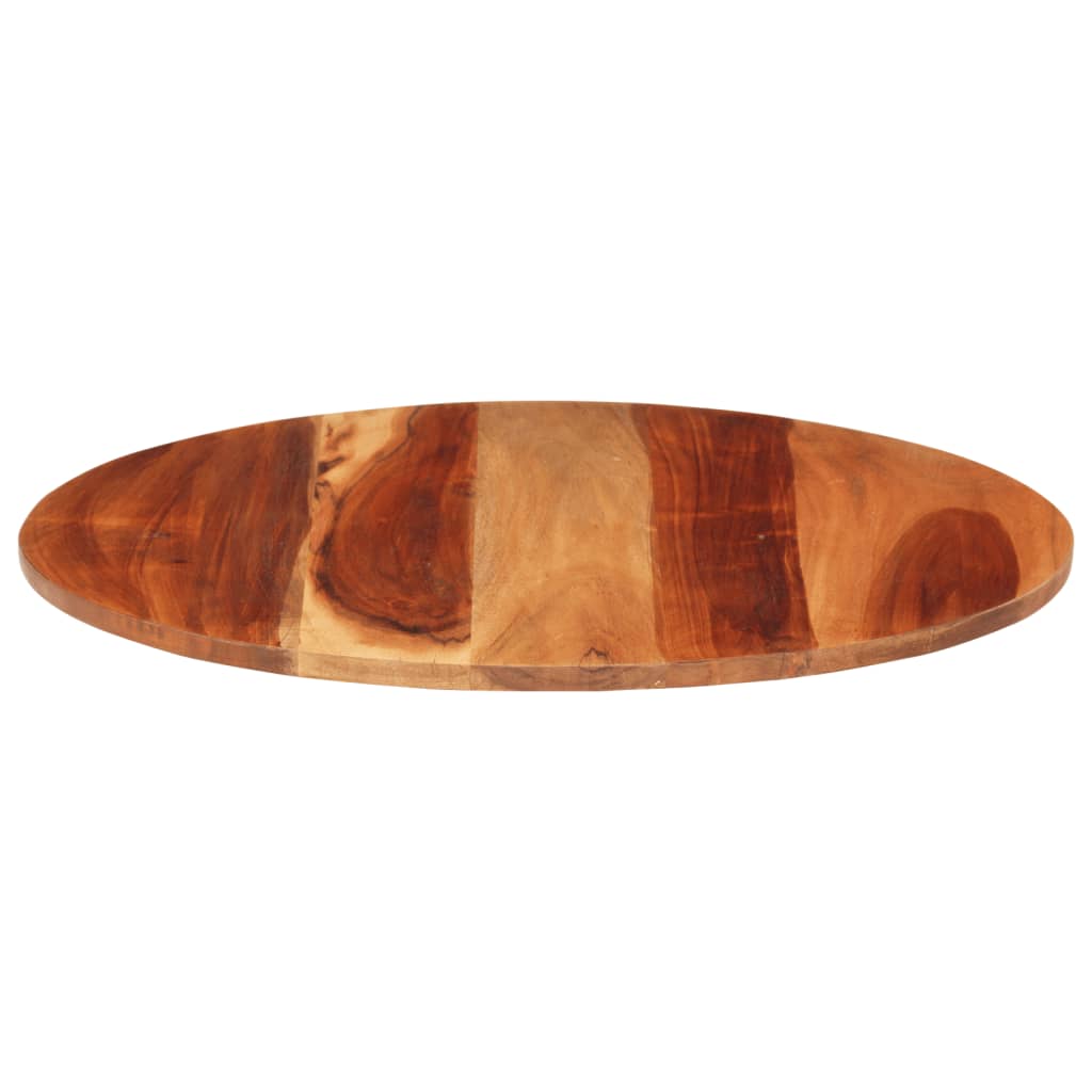 vidaXL Blat stołu, lite drewno akacjowe, okrągły, 15-16 mm, 60 cm