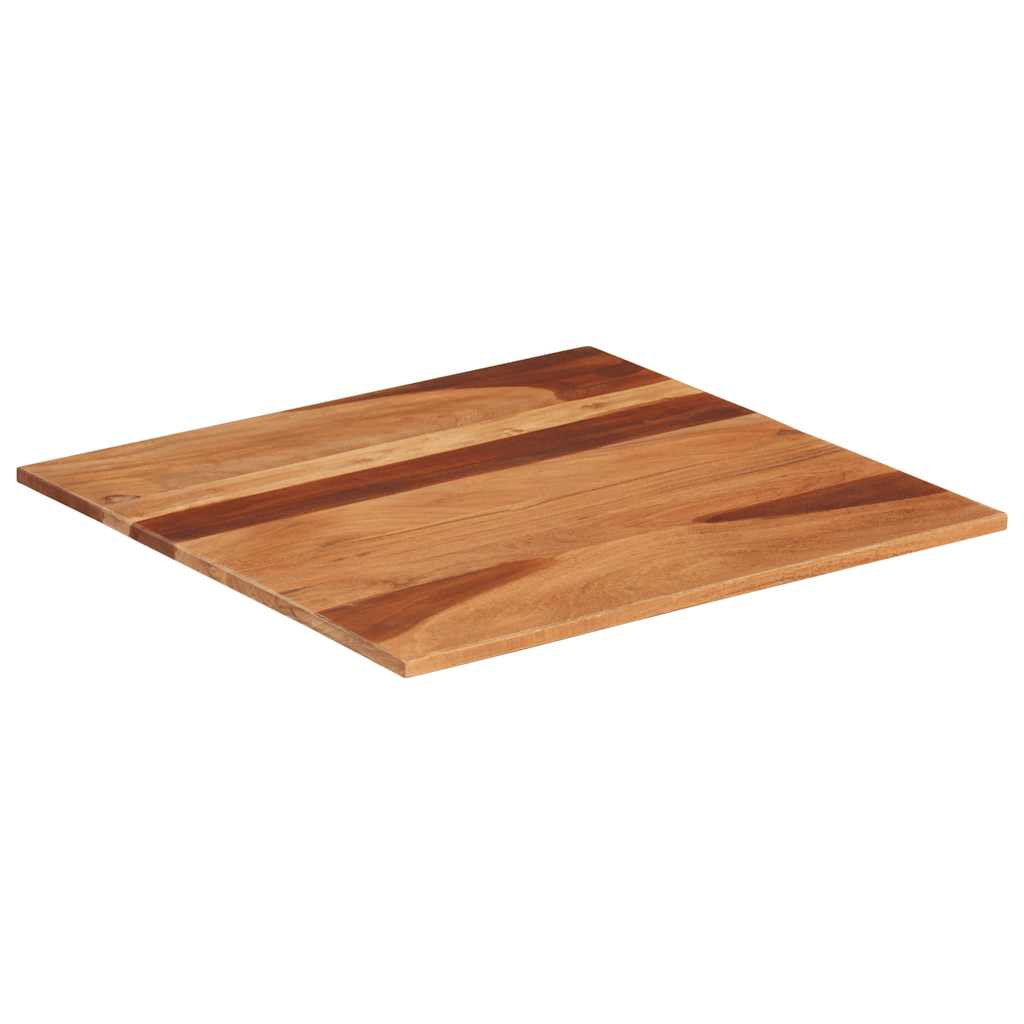 vidaXL Blat stołu, lite drewno akacjowe, 15-16 mm, 60x60 cm