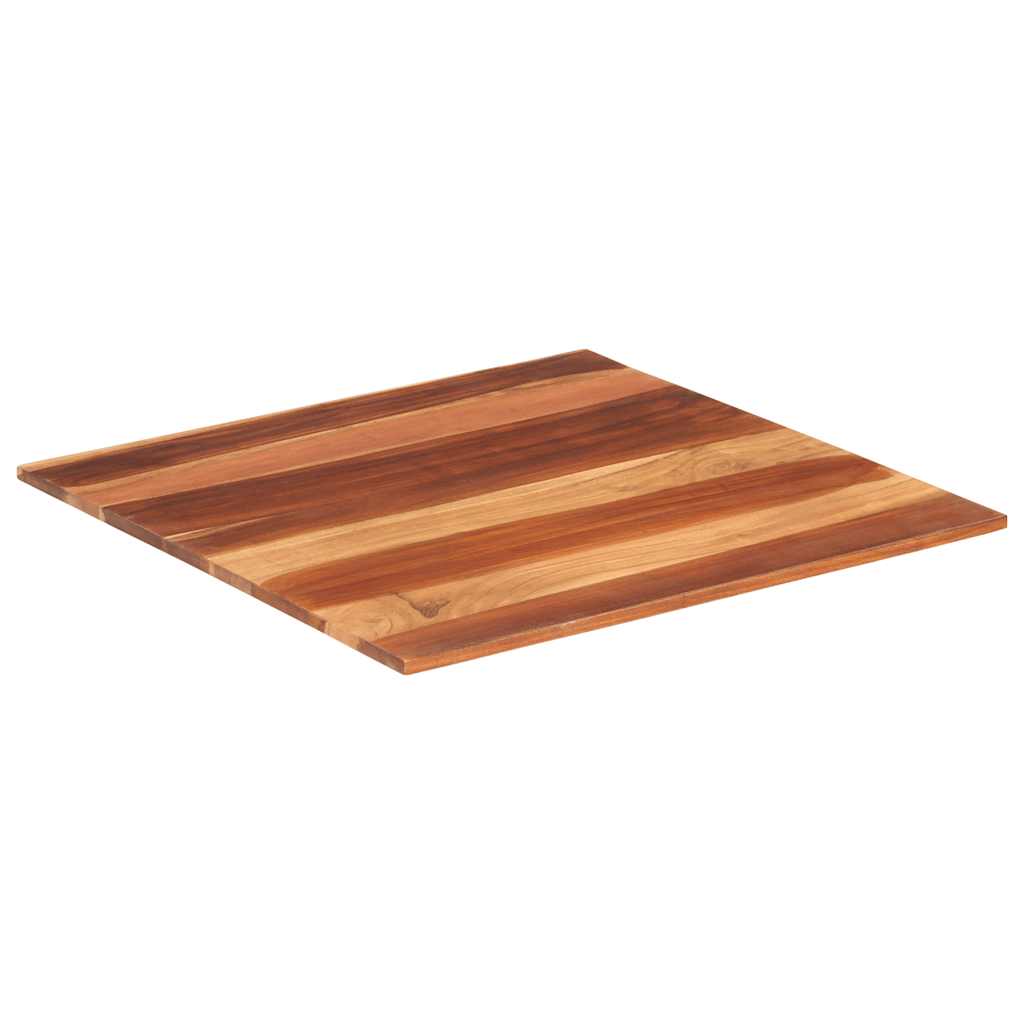 vidaXL Blat stołu, lite drewno akacjowe, 15-16 mm, 70x70 cm