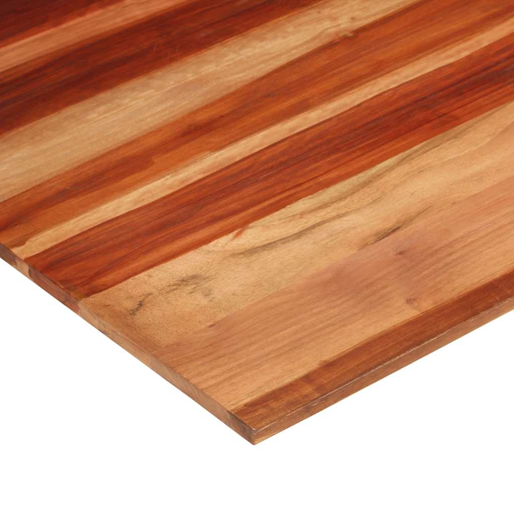 vidaXL Blat stołu, lite drewno akacjowe, 15-16 mm, 80x80 cm