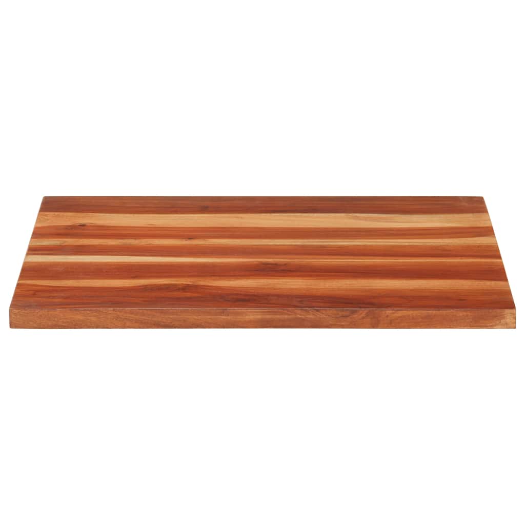 vidaXL Blat stołu, lite drewno akacjowe, 25-27 mm, 60x60 cm