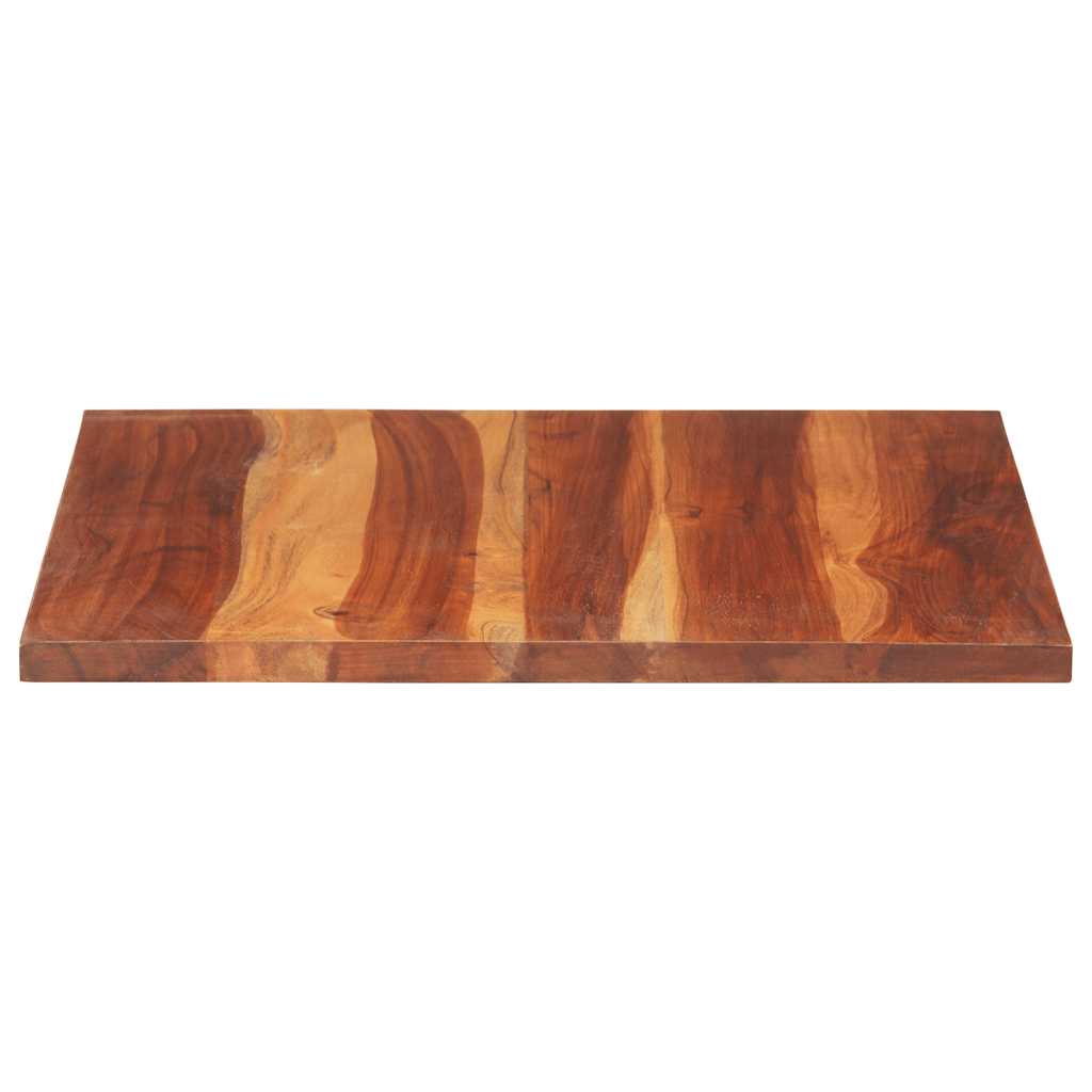 vidaXL Blat stołu, lite drewno akacjowe, 25-27 mm, 60x60 cm
