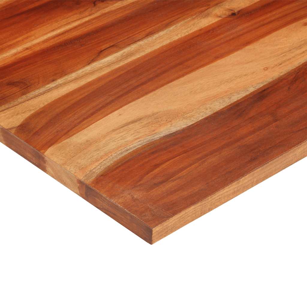 vidaXL Blat stołu, lite drewno akacjowe, 25-27 mm, 60x60 cm