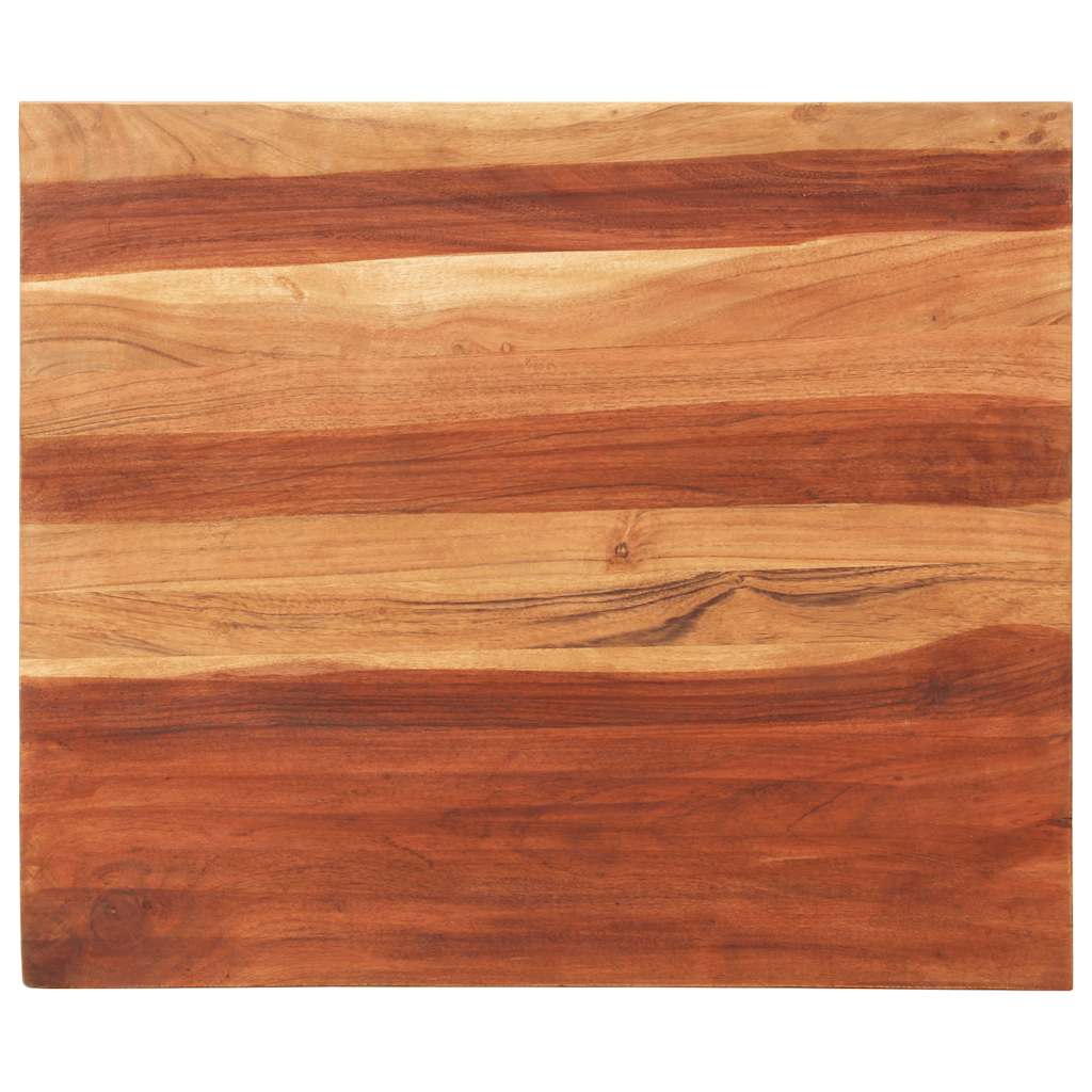 vidaXL Blat stołu, lite drewno akacjowe, 25-27 mm, 60x70 cm