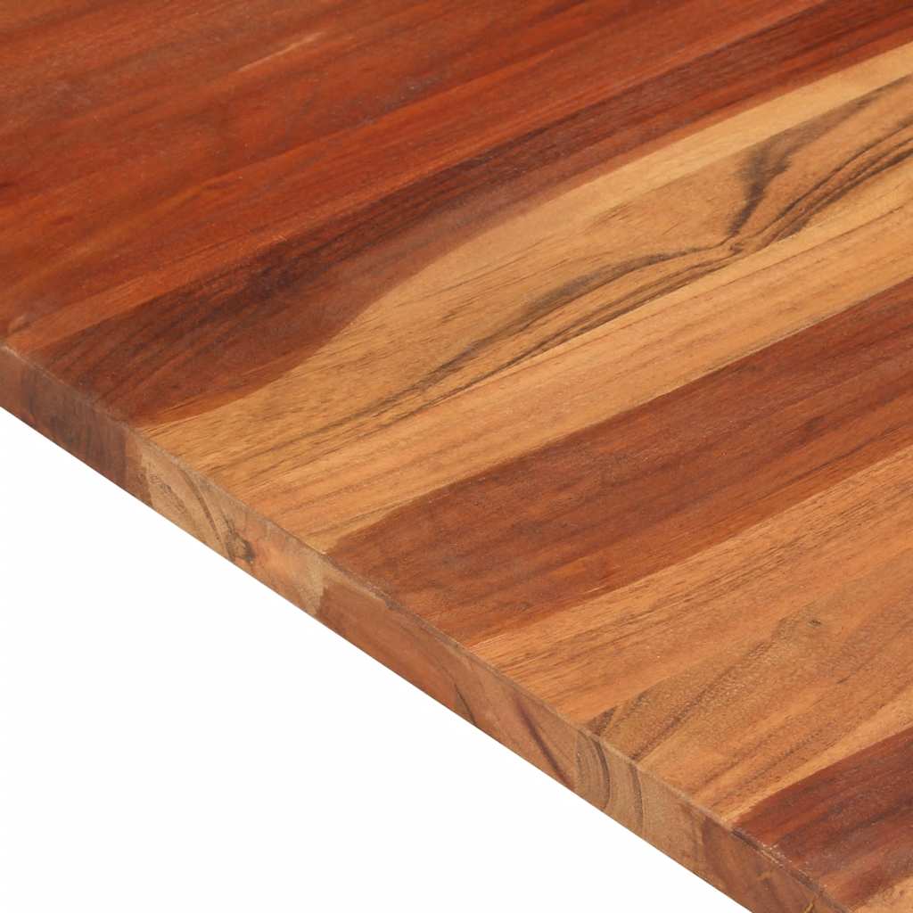 vidaXL Blat stołu, lite drewno akacjowe, 25-27 mm, 60x70 cm
