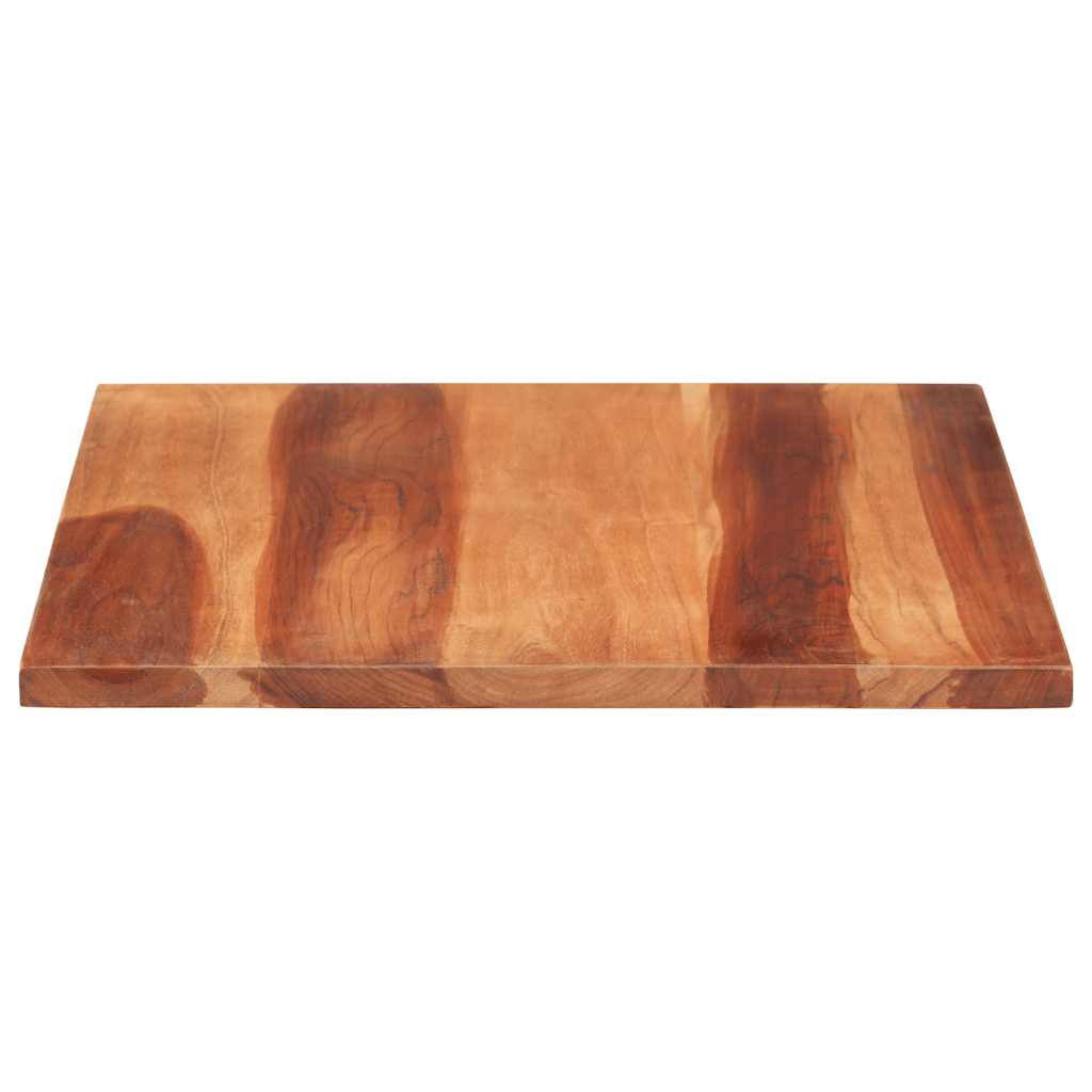 vidaXL Blat stołu, lite drewno akacjowe, 25-27 mm, 60x80 cm