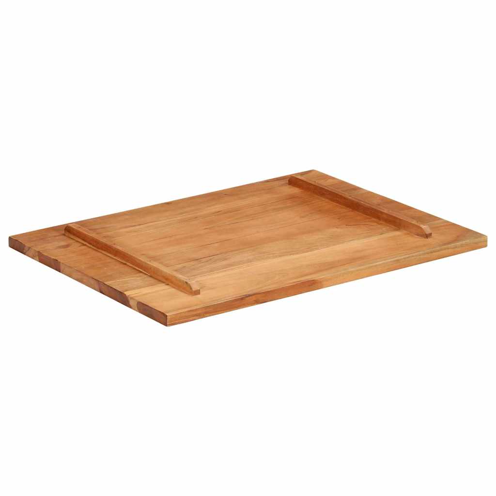 vidaXL Blat stołu, lite drewno akacjowe, 25-27 mm, 60x80 cm