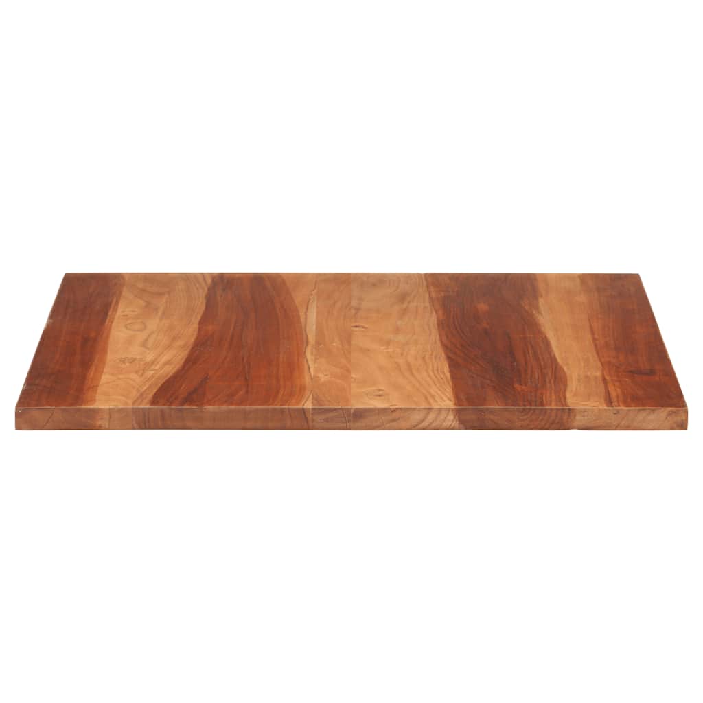 vidaXL Blat stołu, lite drewno akacjowe, 25-27 mm, 70x70 cm