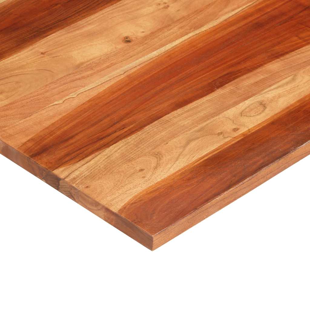 vidaXL Blat stołu, lite drewno akacjowe, 25-27 mm, 70x70 cm