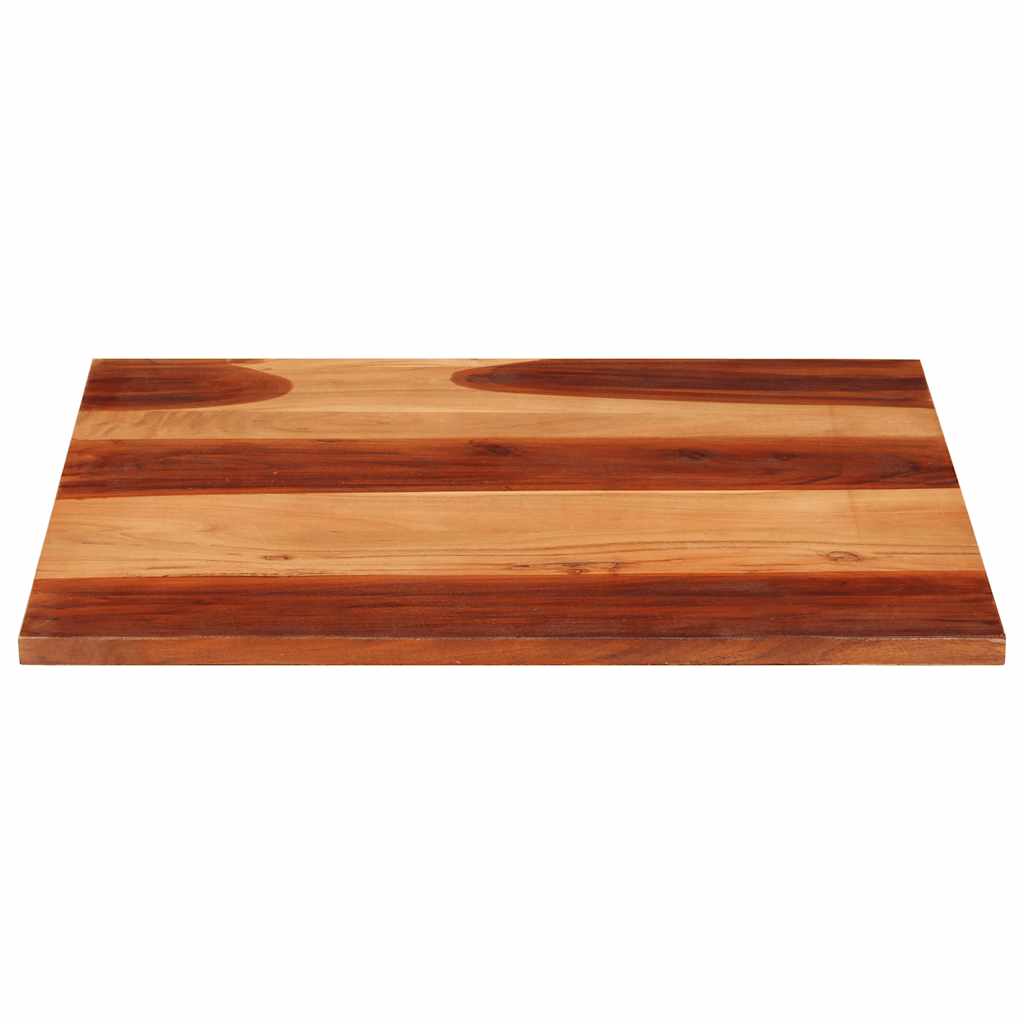 vidaXL Blat stołu, lite drewno akacjowe, 25-27 mm, 70x80 cm